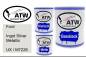 Preview: Ford, Ingot Silver Metallic, UX / M7226: 1L Lackdose + 1L Klarlack + 500ml Härter - Set, von ATW Autoteile West.